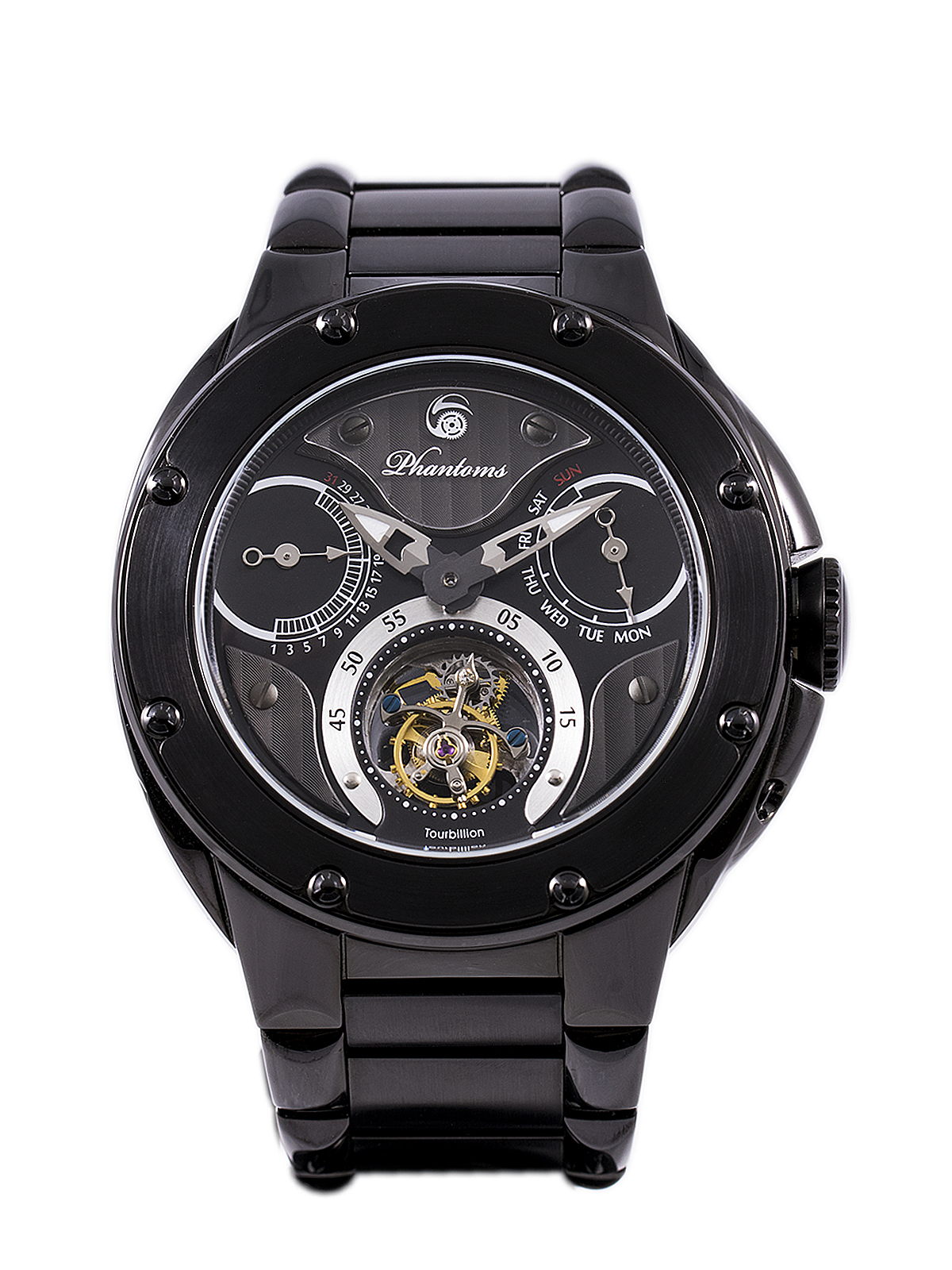 Phantoms Lab - Futuristic Luxury Sporty Tourbillon Wrist Watch