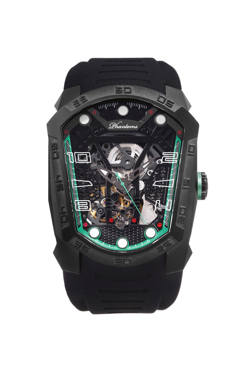 PHTW313-01 Cyber Blade Phantoms Watch Automatic Mechanical Watch Time Coffin