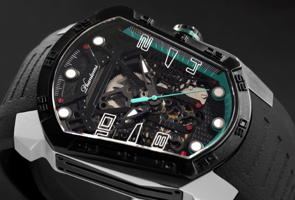 Camo Blade Automatic Mechanical Watch Futuristic Mens Watch Best Microbrand